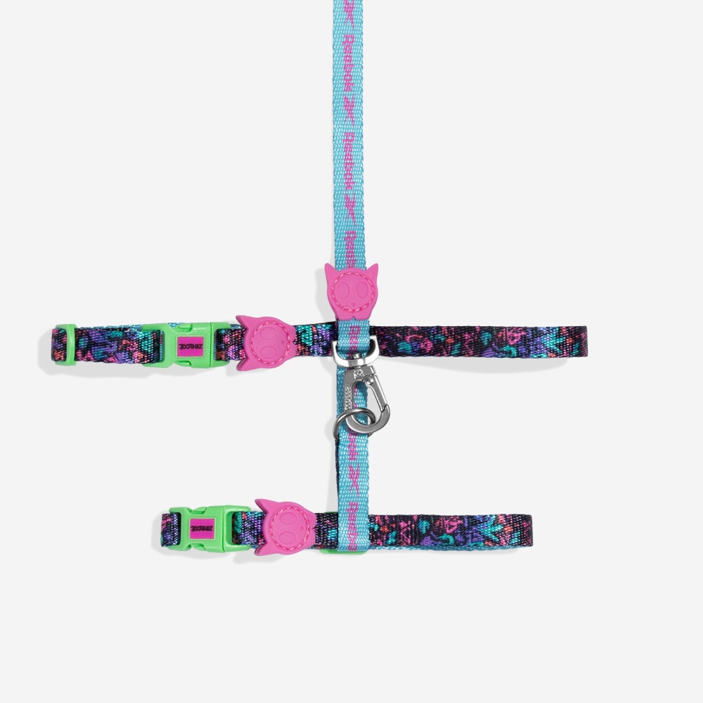 Aerobic Arnés + Correa para Gato / Reebok x Zee.Dog
