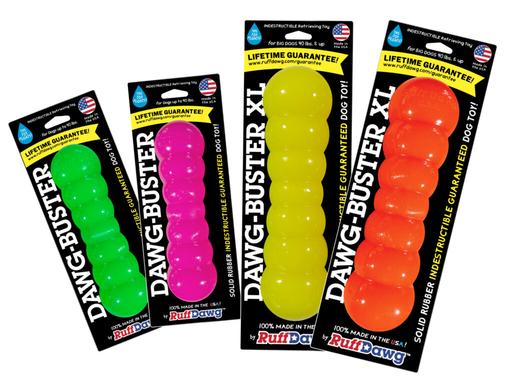 Buster Dawg – Juguete de Caucho para Perro / Ruff Dawg - Image 2